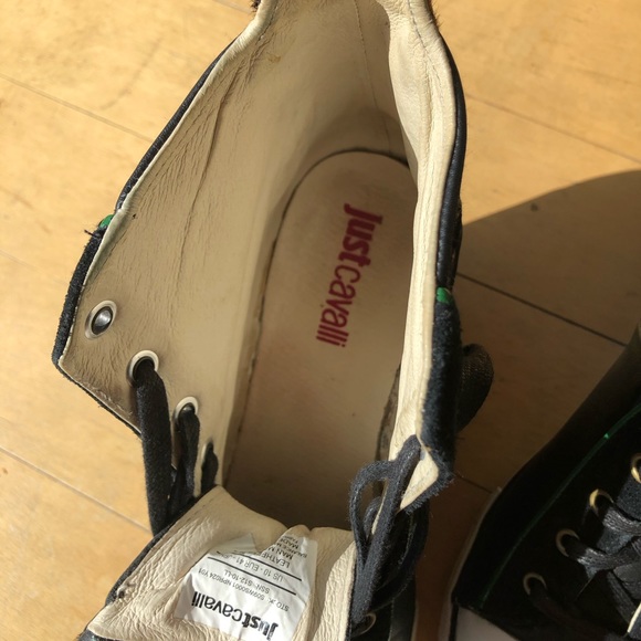 JustCavalli  Wedge Cheetah sneakers size EU41/US 10.5 Free Shipping - Picture 7 of 13